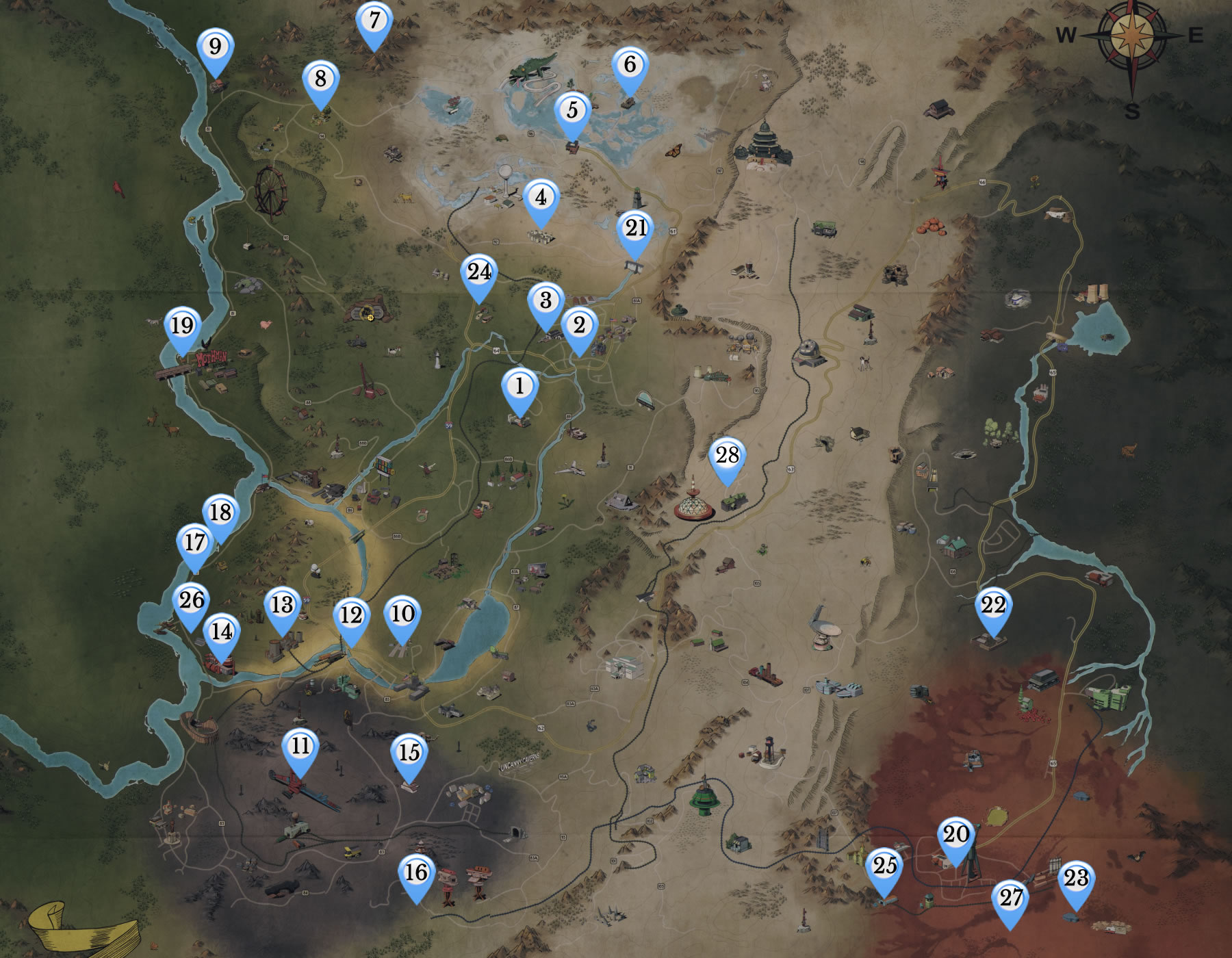 Fallout 76 Power Armor Locations an indepth Guide by